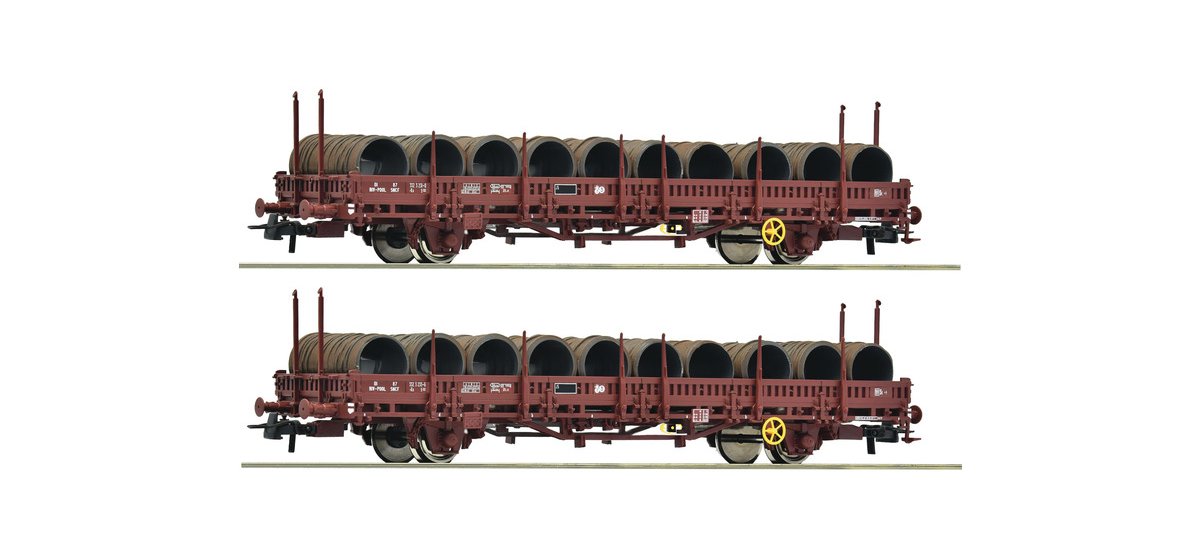 2° set di carri con ringhiere Ks SNCF