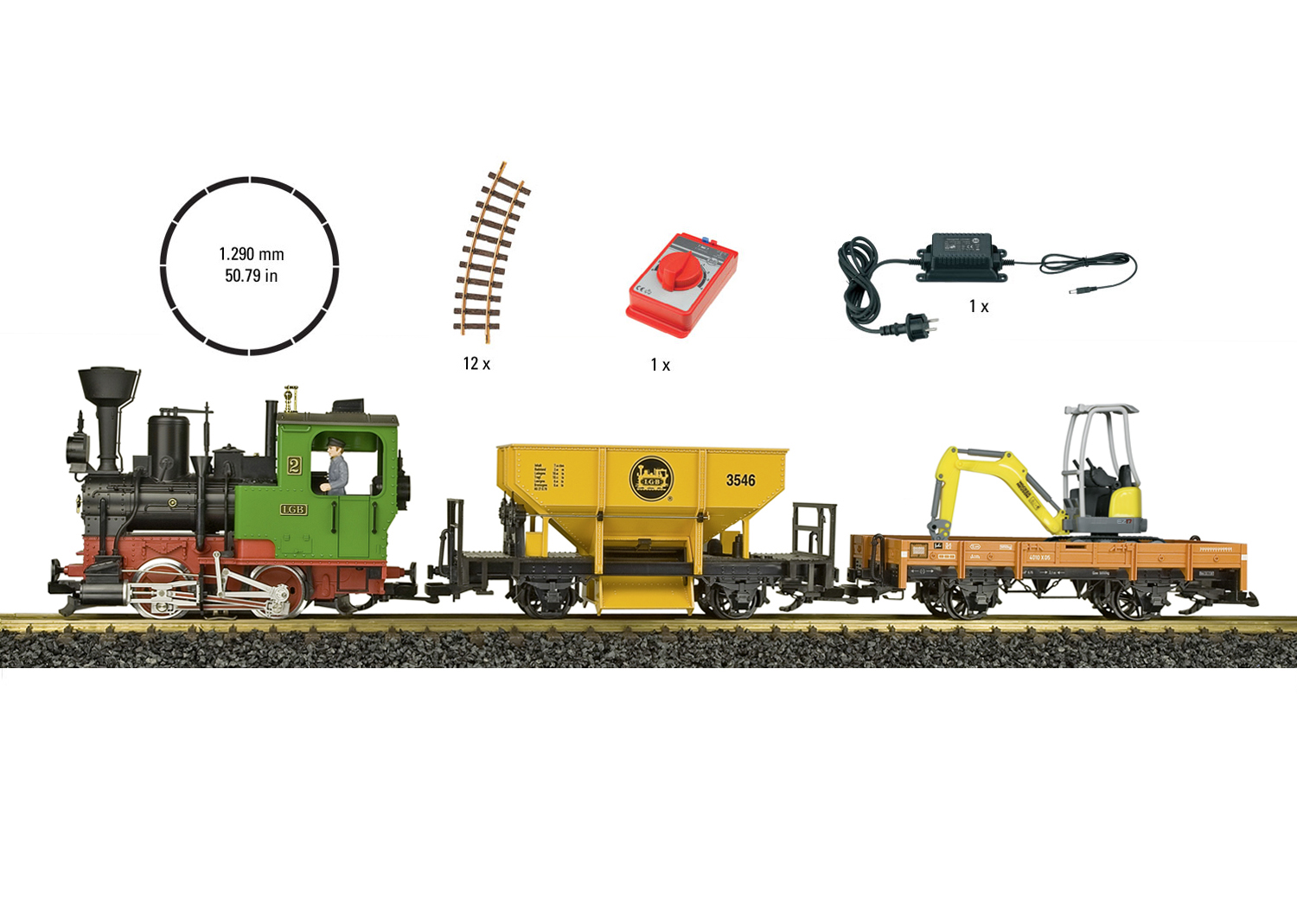 Coffret de départ "Train marchandises"