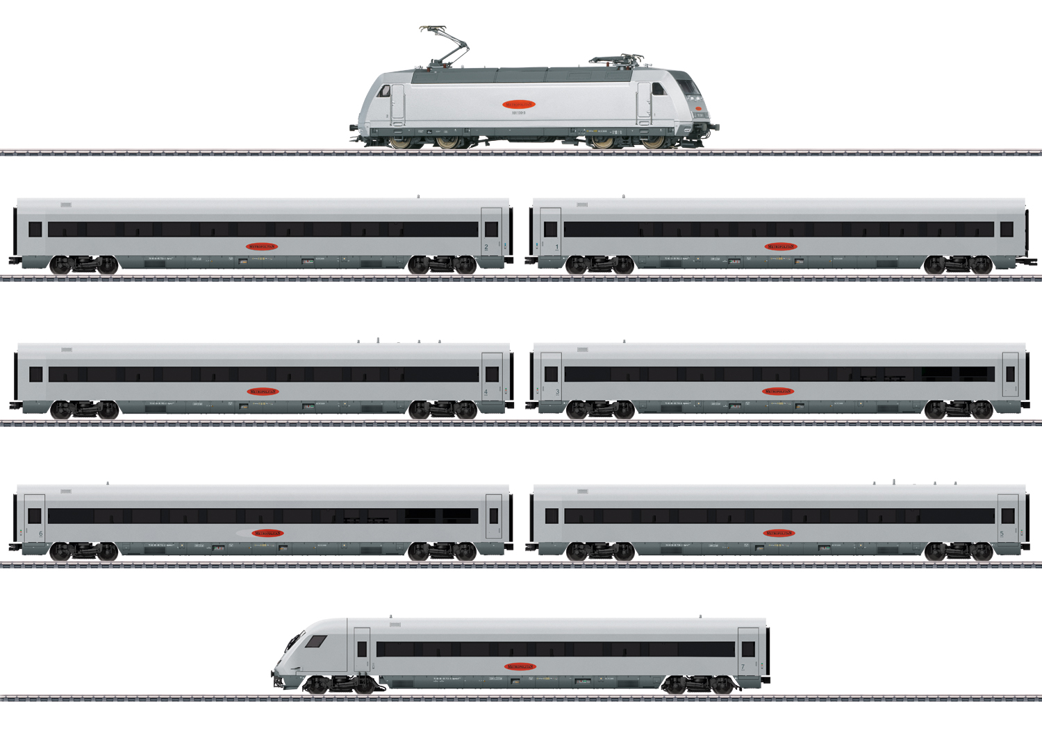Coffret "Metropolitan Express Train (MET)"