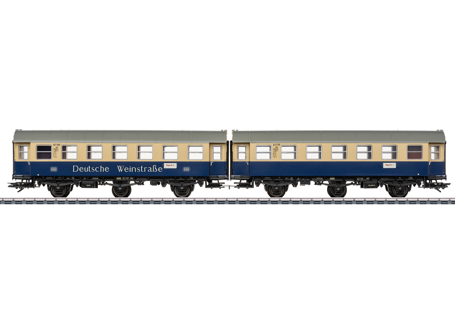 “Deutsche Weinstraße / German Wine Road” Pair of Rebuild Passenger Cars