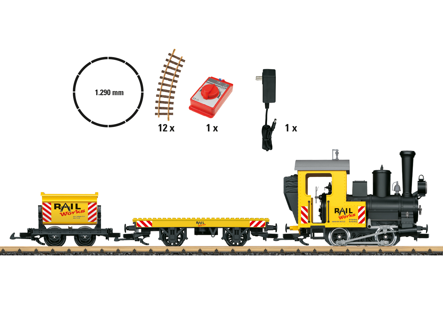 Coffret de départ "train de changier" 120 V, exclusivement pour les Etats-Unis