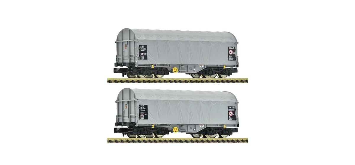 2e coffret de wagons à parois coulissantes