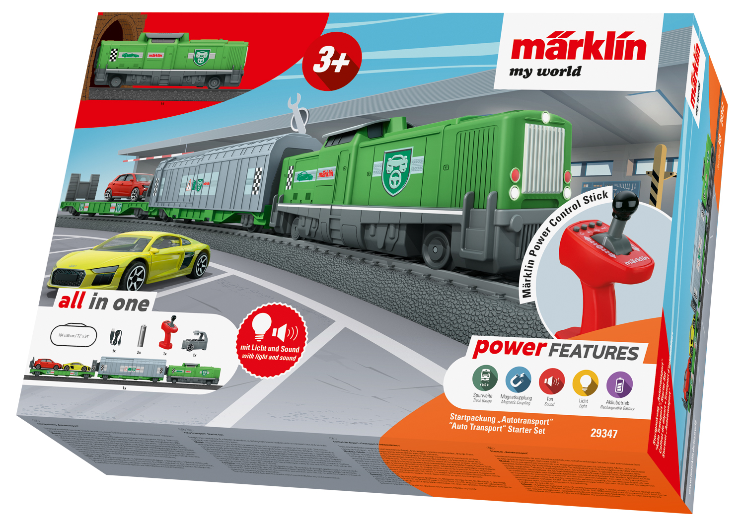 Märklin my world - Startpackung Autotransport