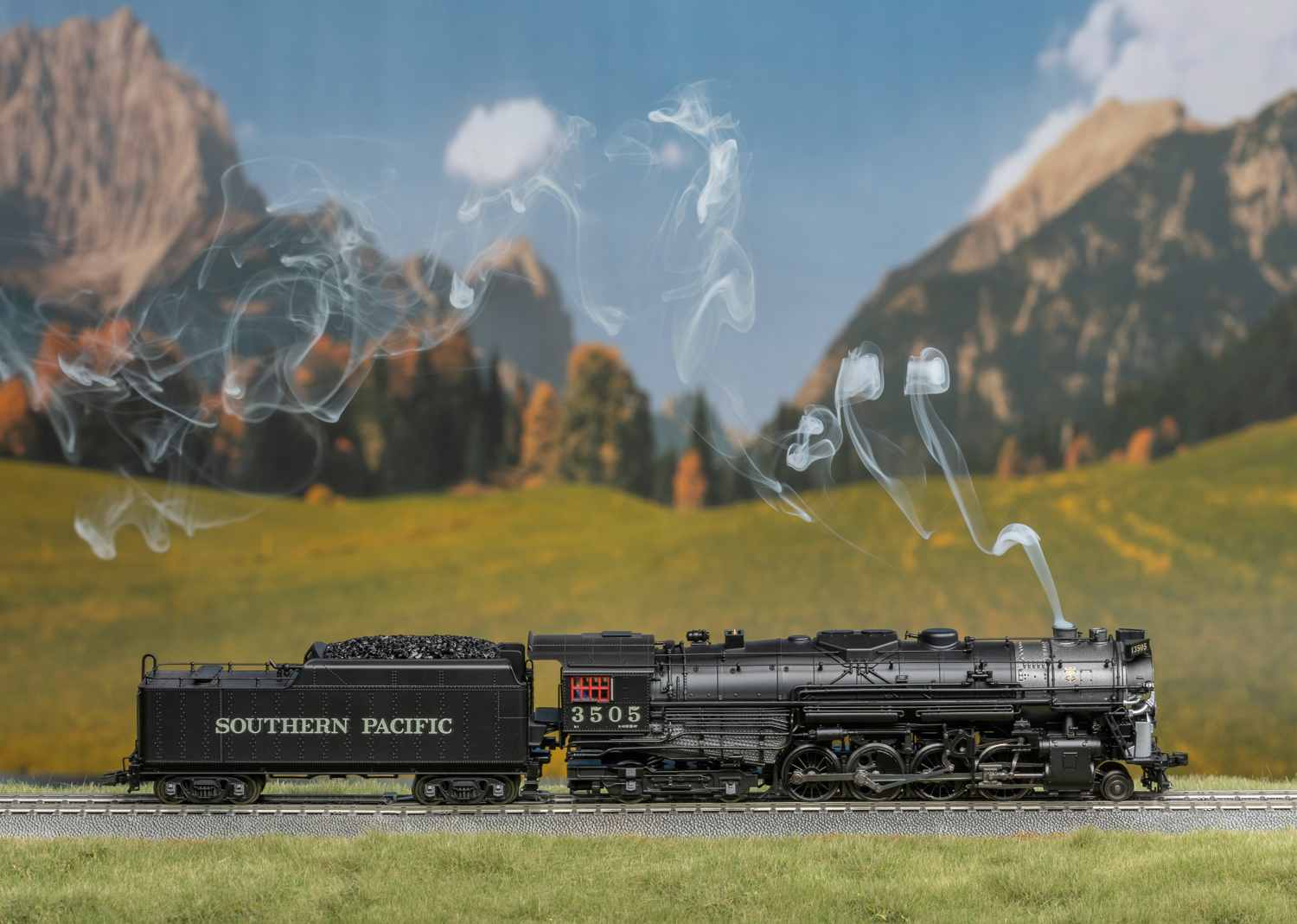Berkshire 2-8-4 Steam Locomotive