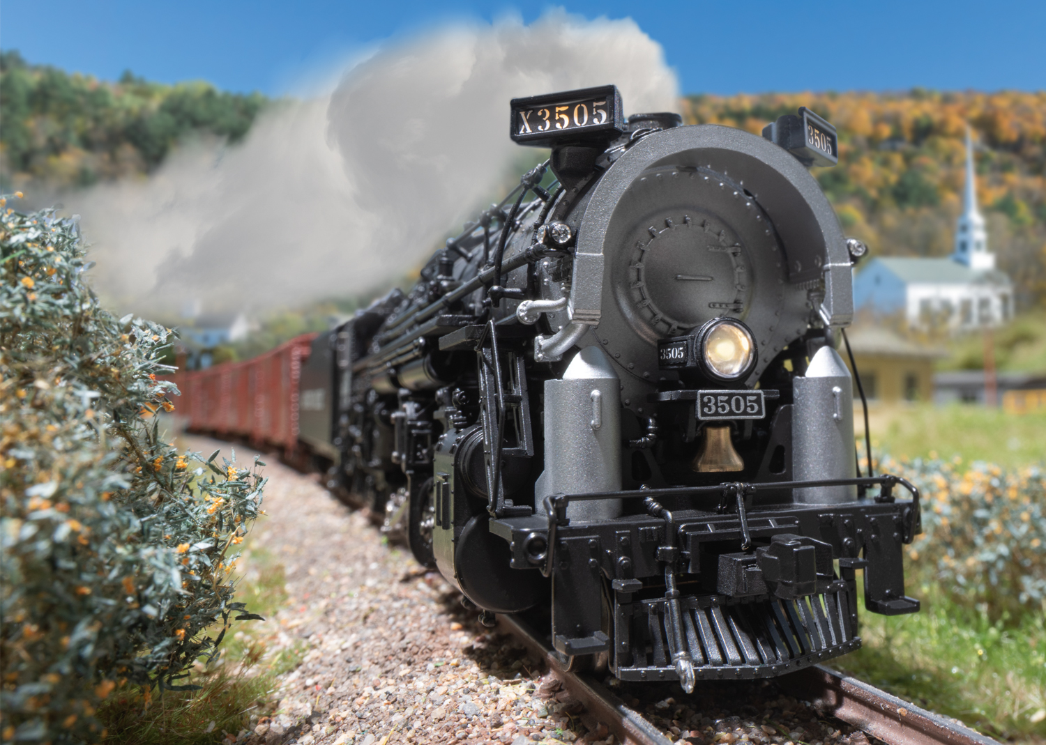 Berkshire 2-8-4 Steam Locomotive