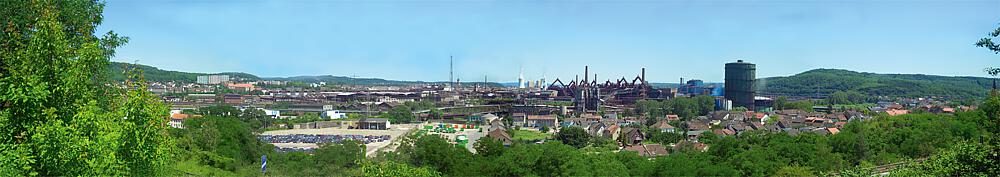 Arrière-plan de modèle Zone industrielle