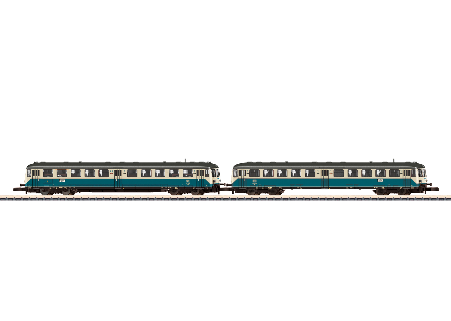 Akkutriebwagen BR 515 mit Steuerwagen BR 815