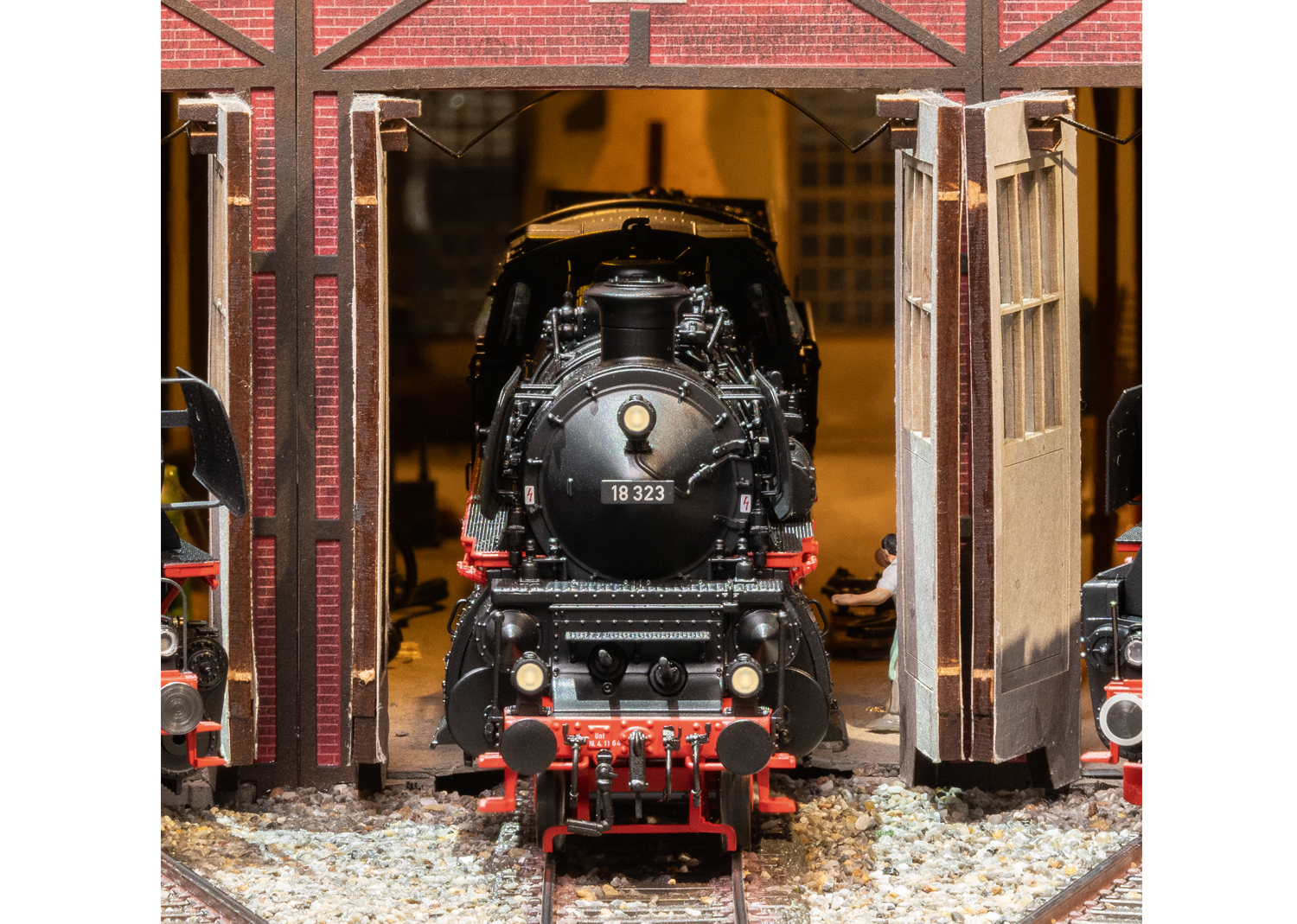 Dampflokomotive 18 323