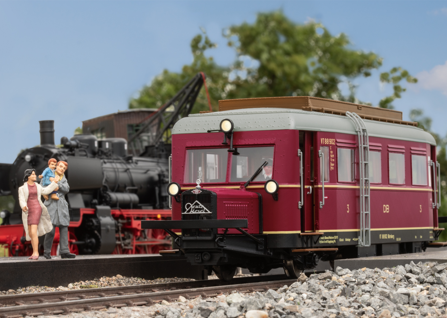 Automotrice diesel série VT 88.9 - le "Schweineschnäuzchen" (museau de cochon)