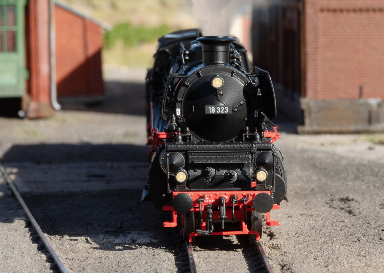 Dampflokomotive 18 323