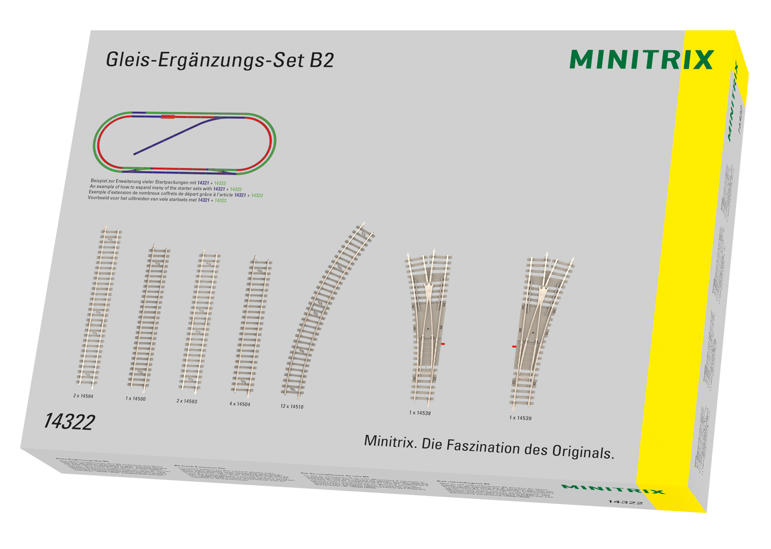 B2 Track Extension Set