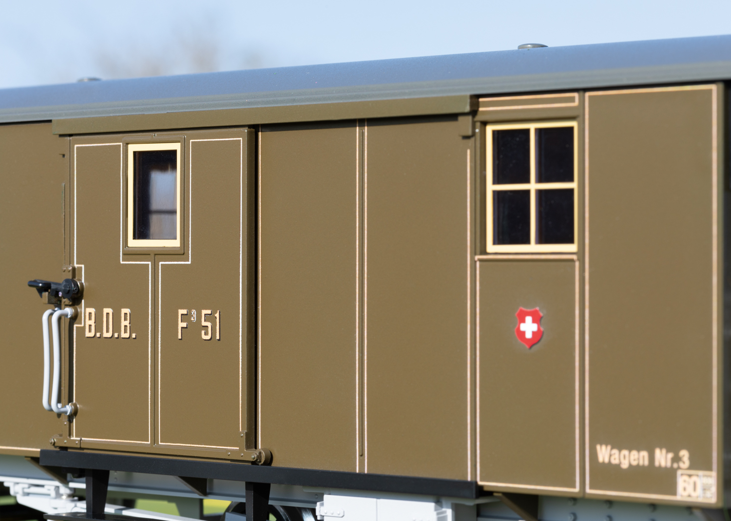 BDB Gepäckwagen F 51