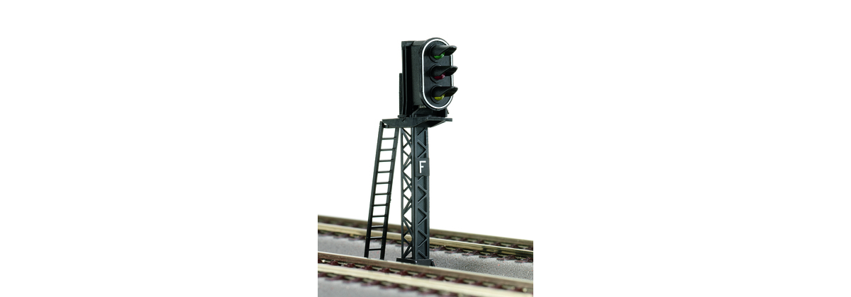 3 aspect light signal, SNCF