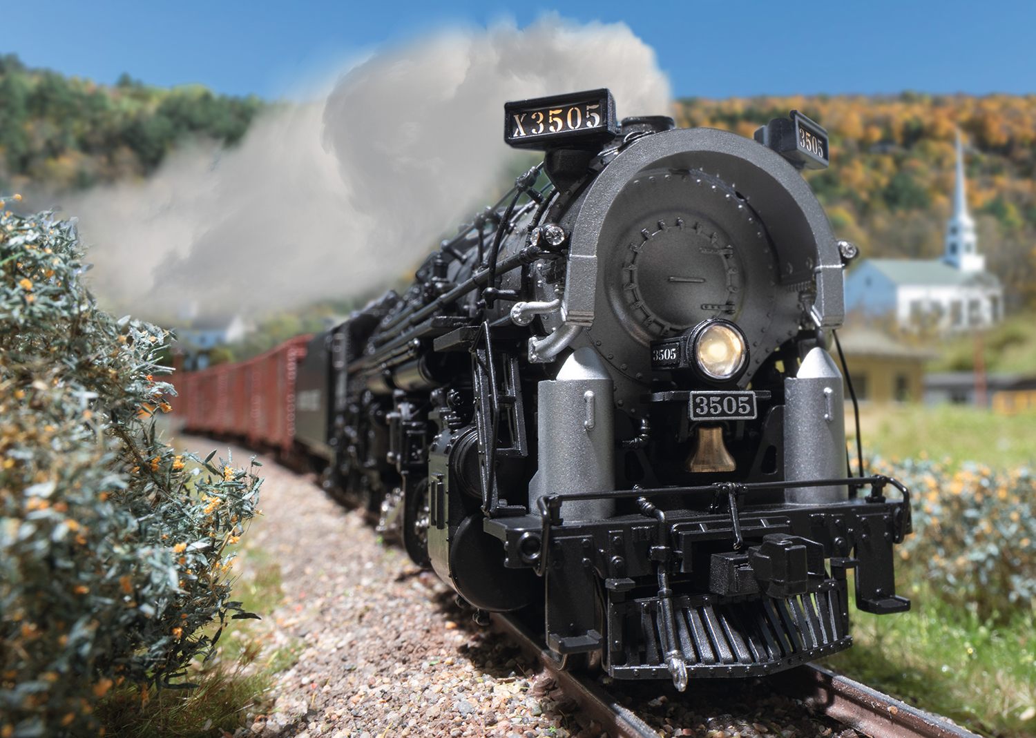 Berkshire 2-8-4 Steam Locomotive