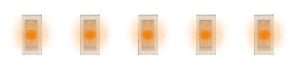 5 SMD-LED, orange