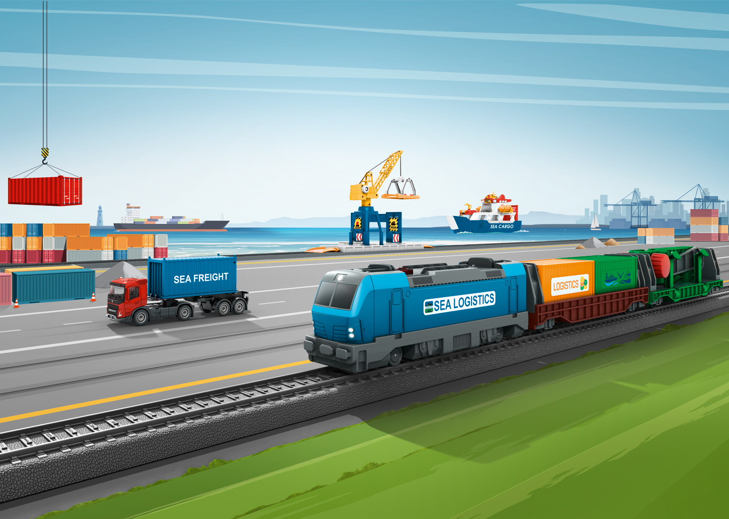 Märklin my world - Startpackung Containerlogistik