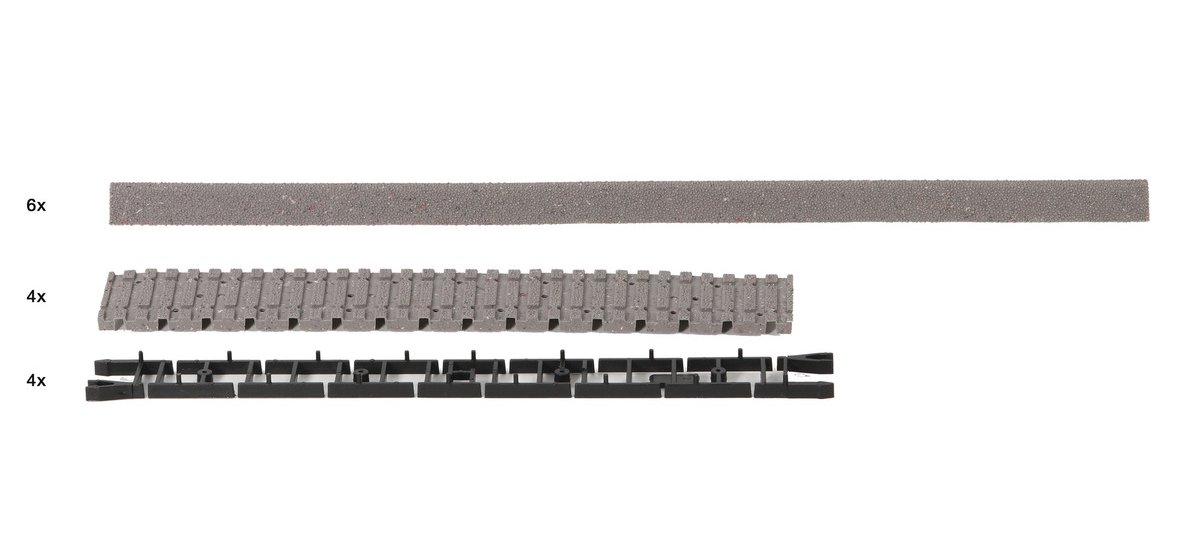 Bettung Flexgleis Beton