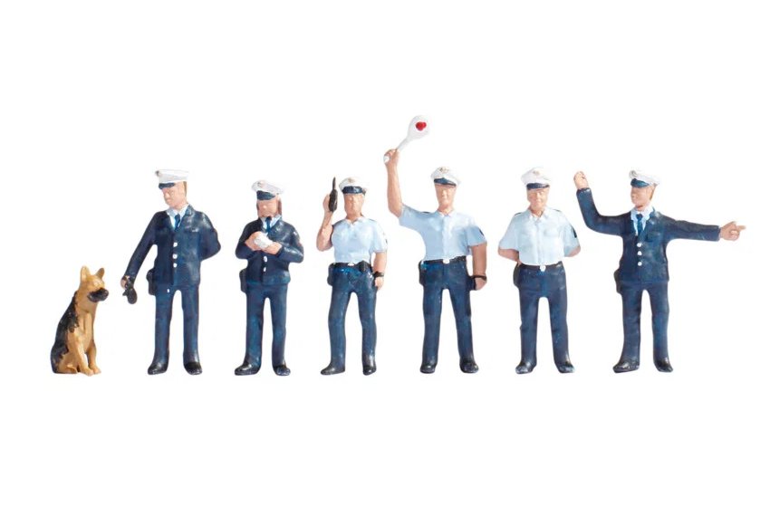 agents de police [MASC PL]