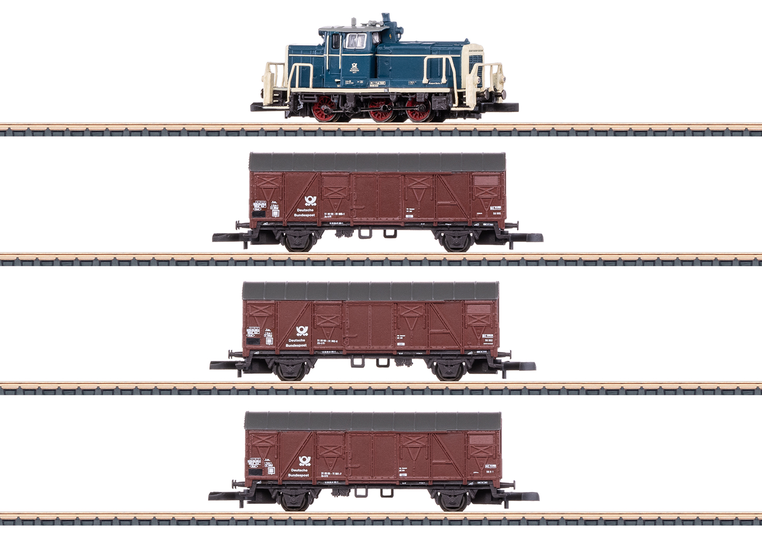 Coffret de train Deutsche Bundespost