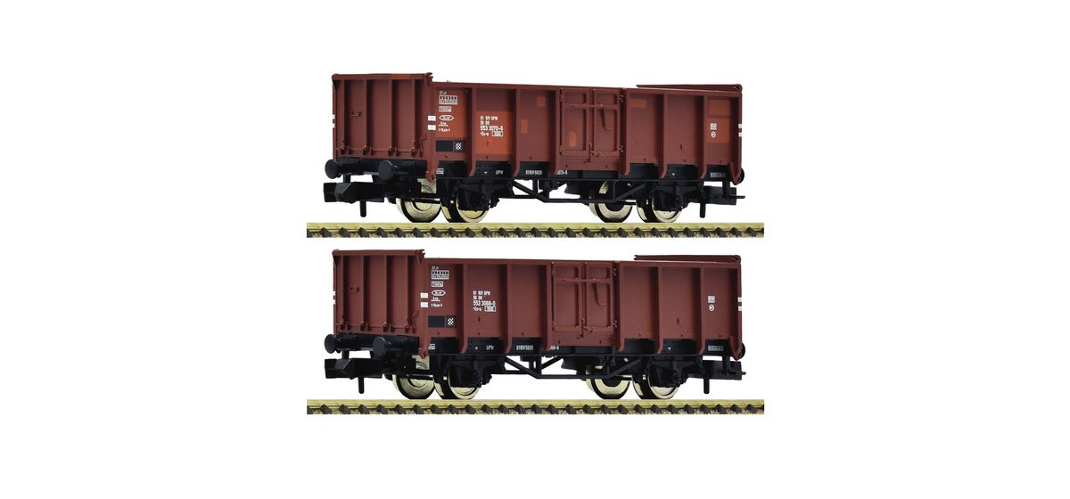 2e coffret de wagons découverts DR
