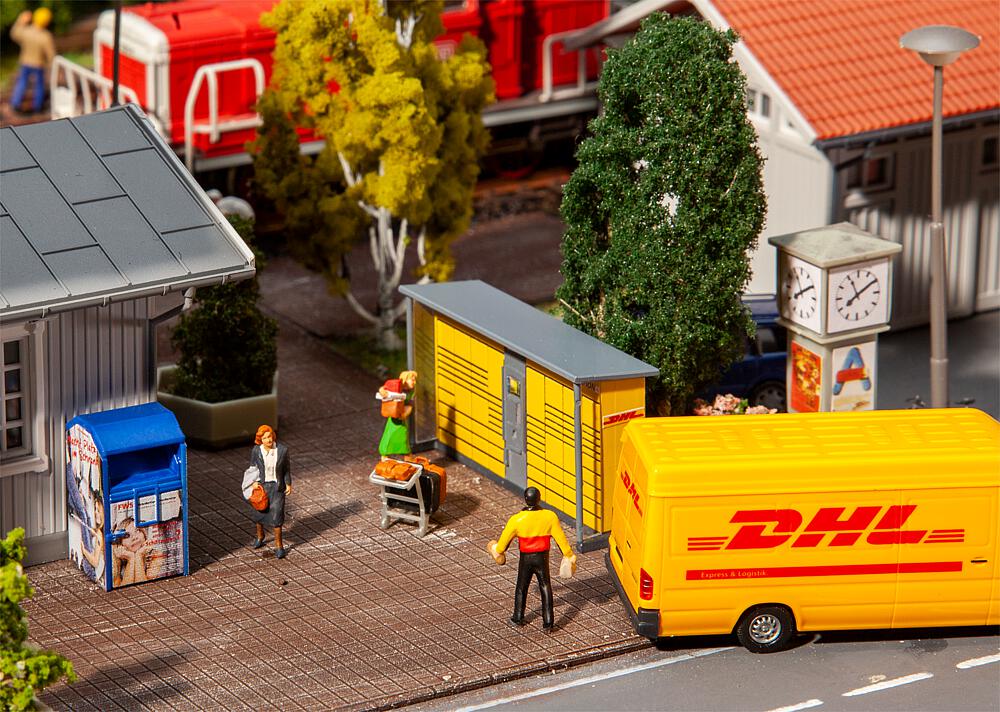 2 Boites postales paquets DHL