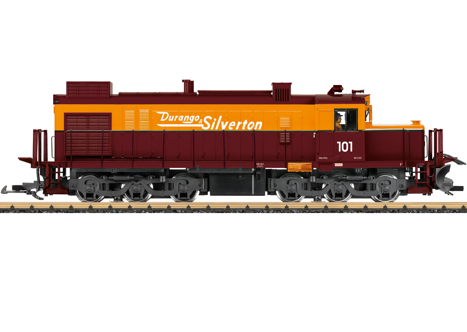 Alco-Diesellok DL 535 E Nr. 101 D&S