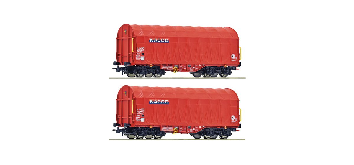 2e coffret de wagons à parois coulissantes Nacco