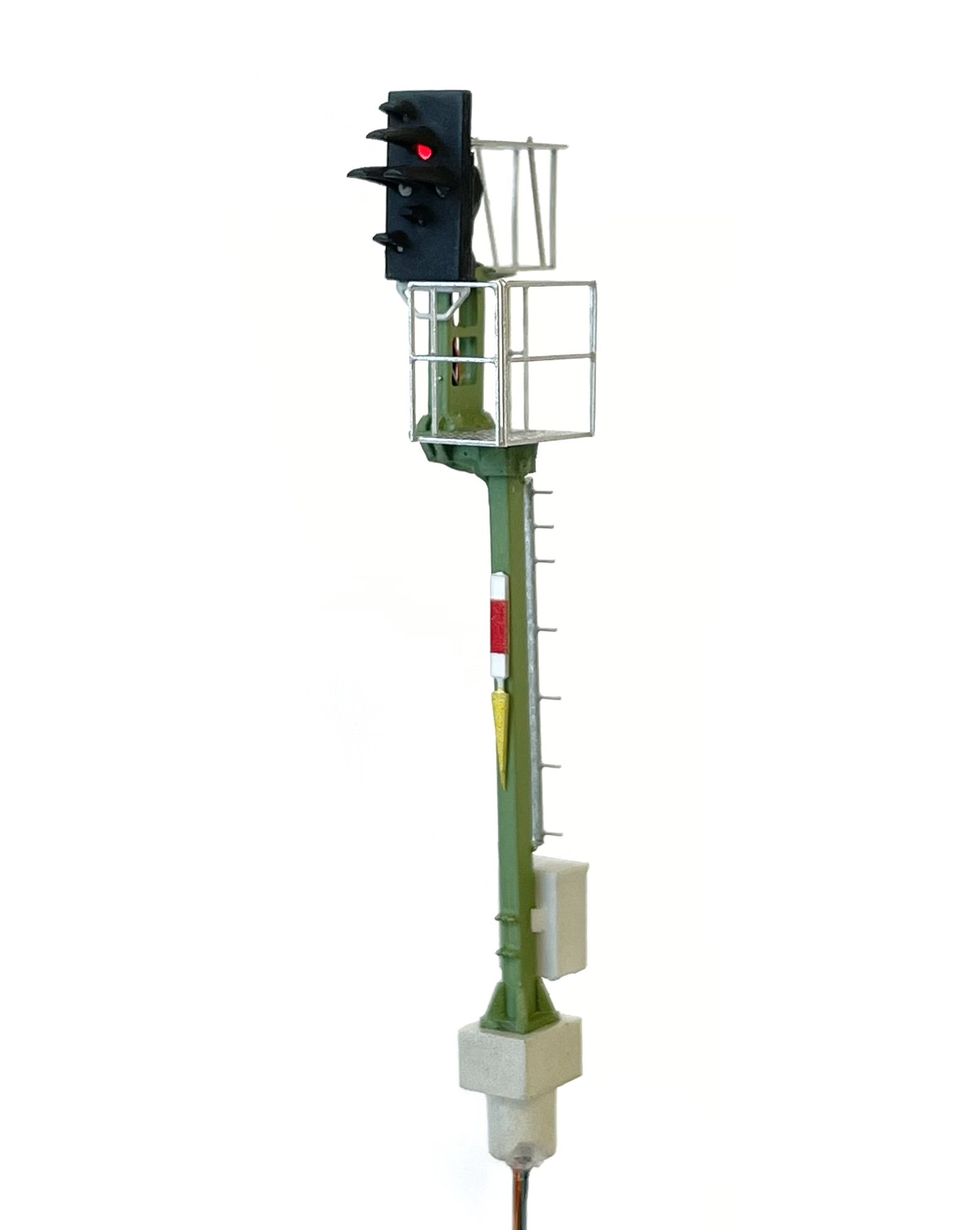 DB - Segnale KS multisezione su palo a mensola con Sh1 e Zs1