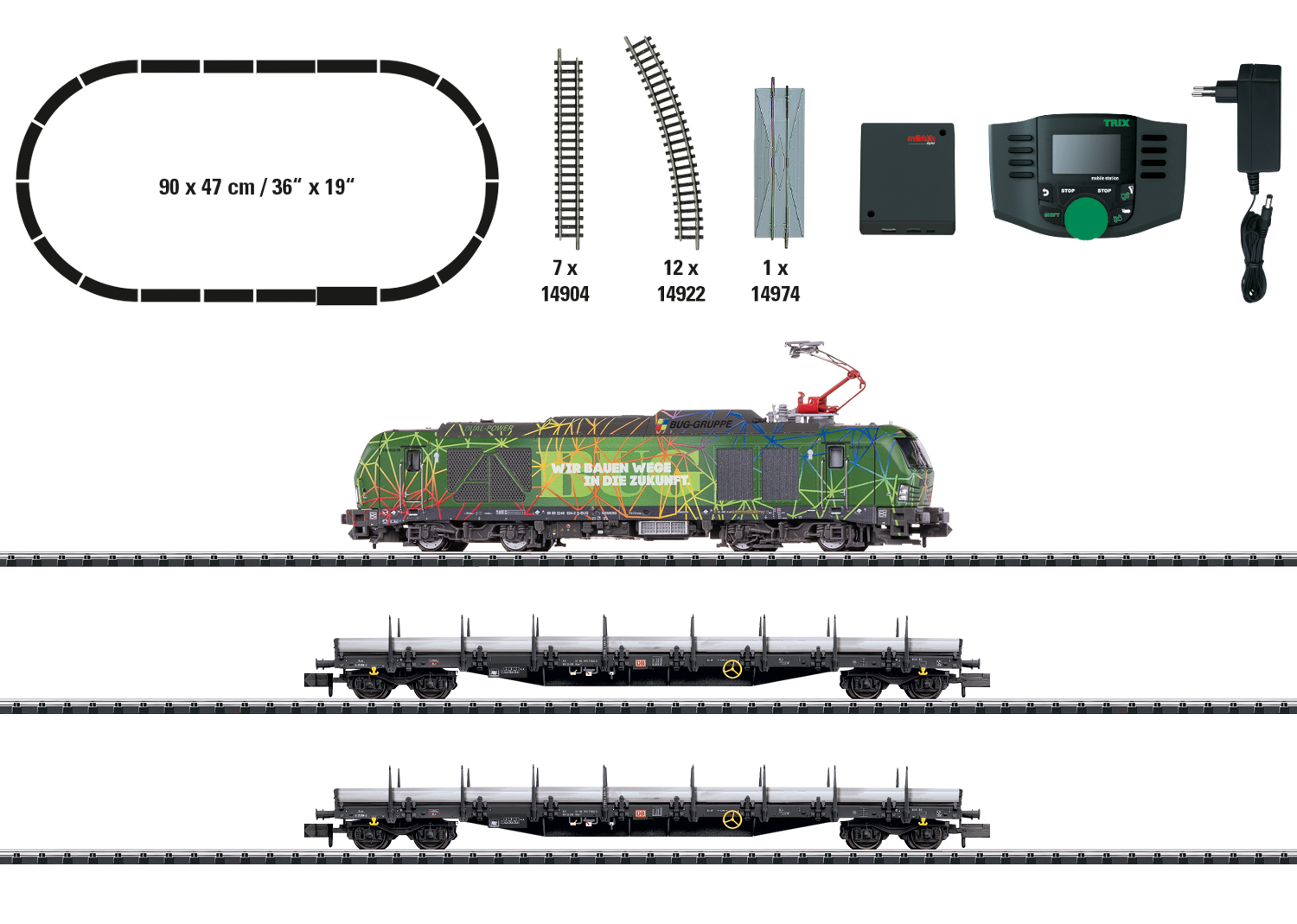Coffret de départ "Train marchandises"