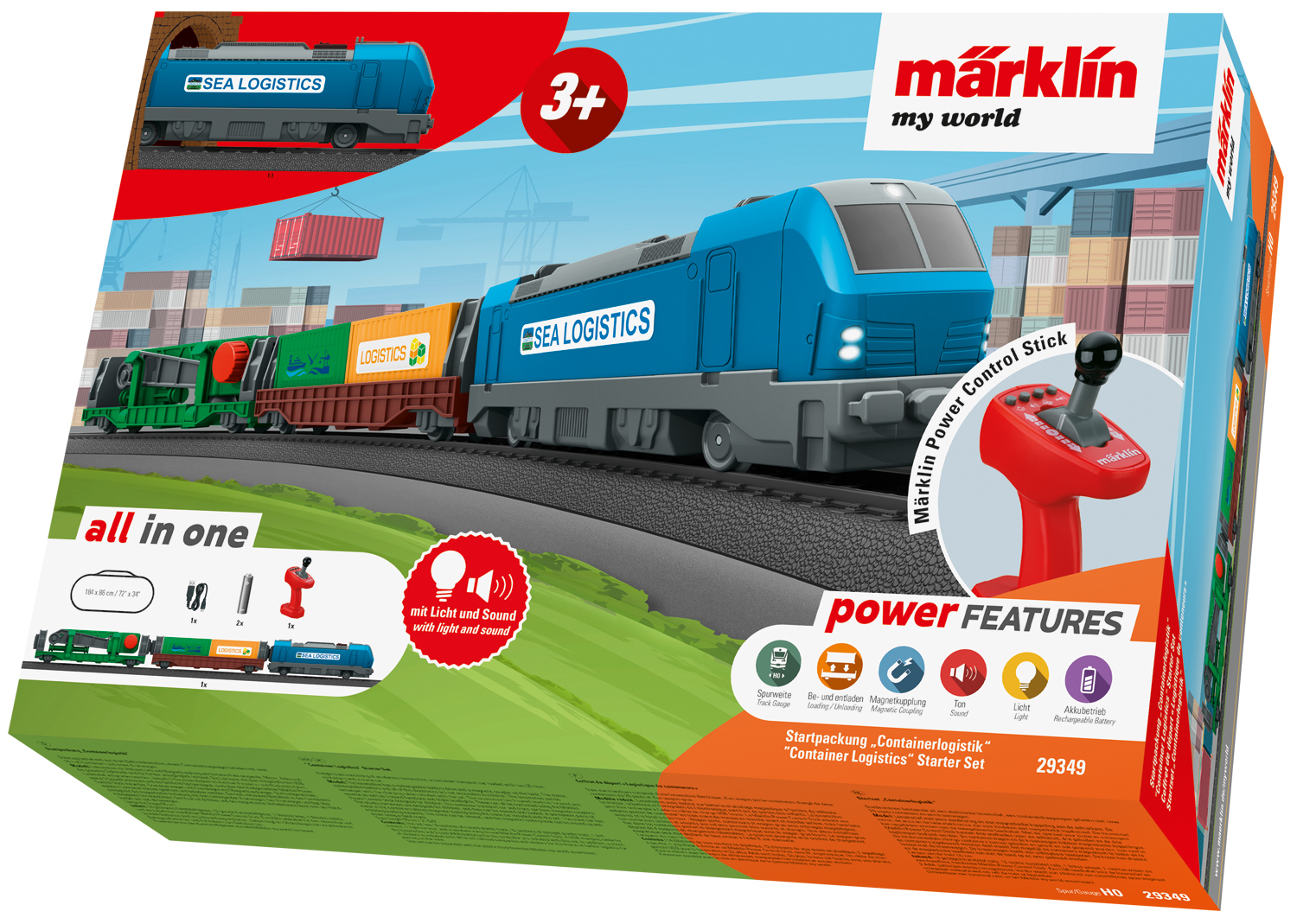Märklin my world - Startpackung Containerlogistik