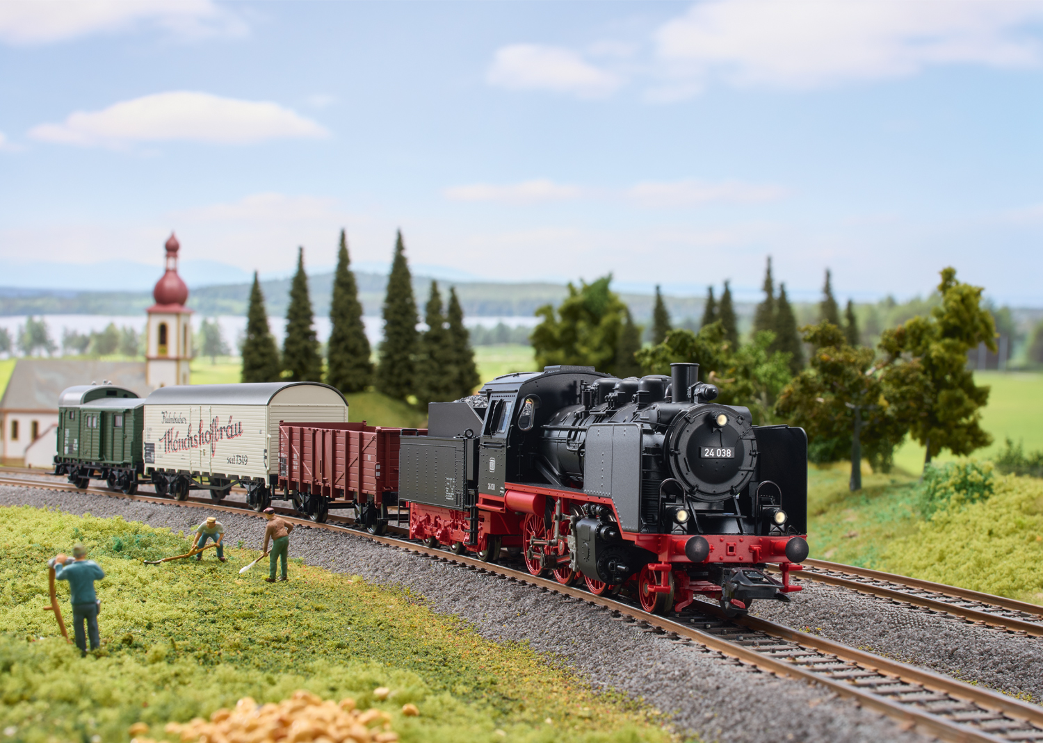 Coffret de départ numérique "Train marchandises de proximité avec BR 24"