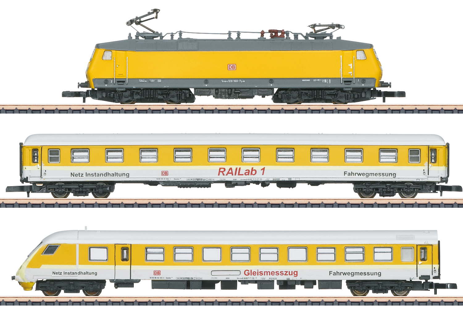 Coffret de train "Réseau DB" avec locomotive électrique BR 120