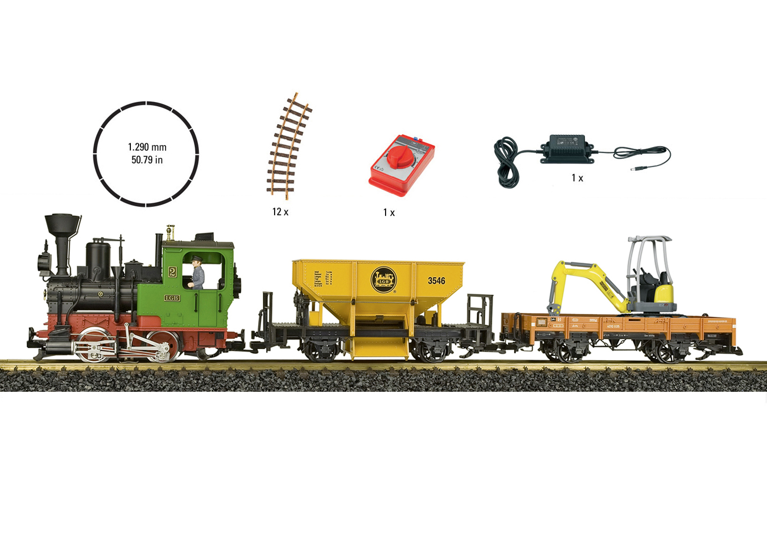 Coffret de départ "Train marchandises"