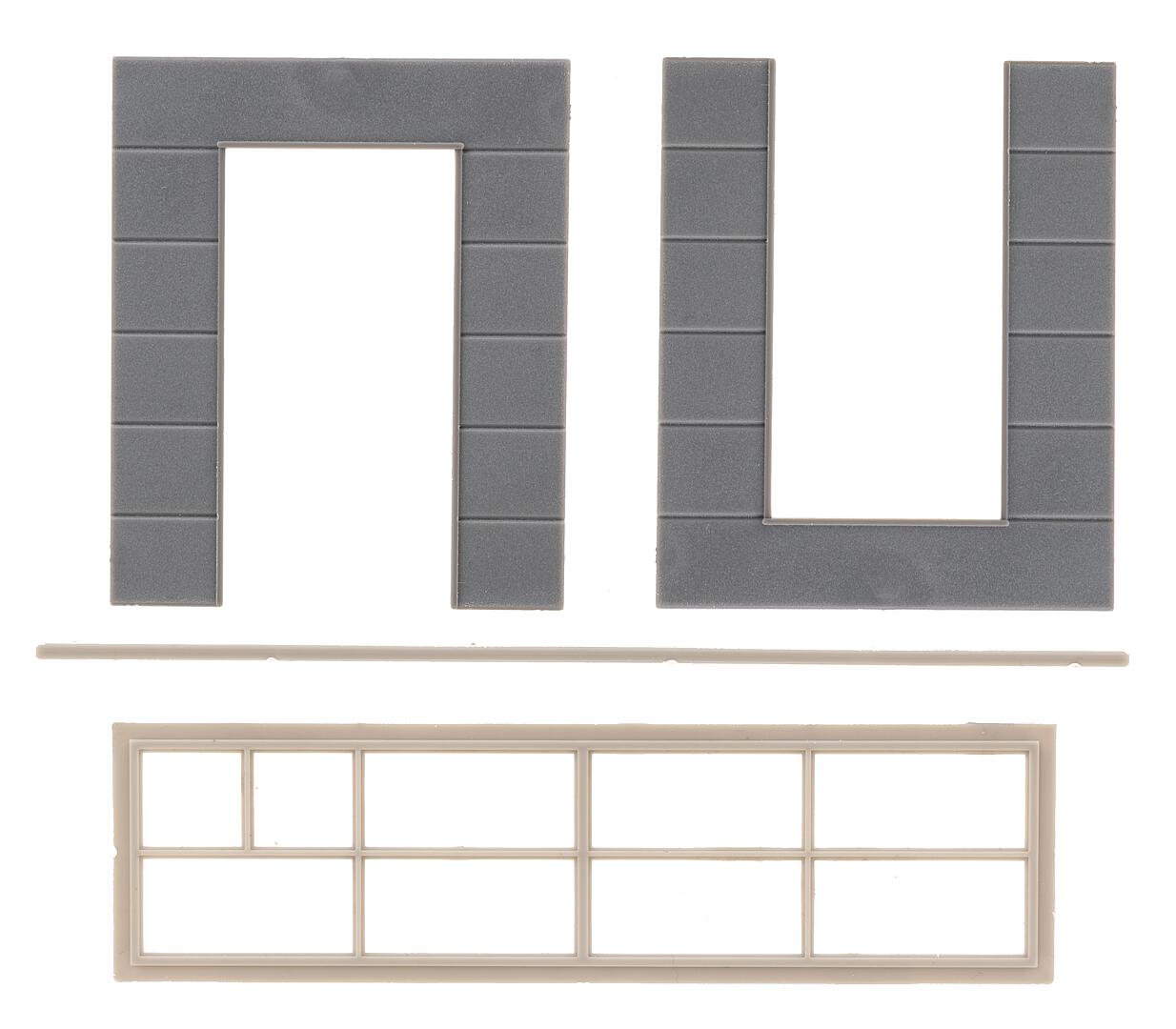 2 Éléments de mur à haute fenêtre, Goldbeck