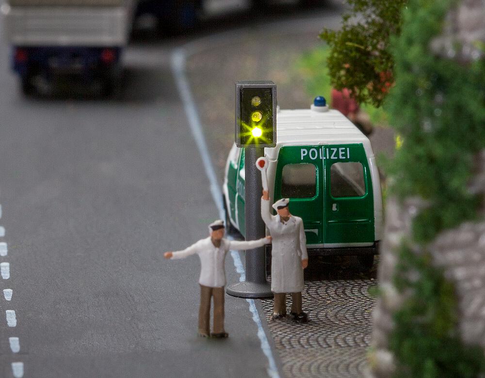 2 Feux à LED avec électronique