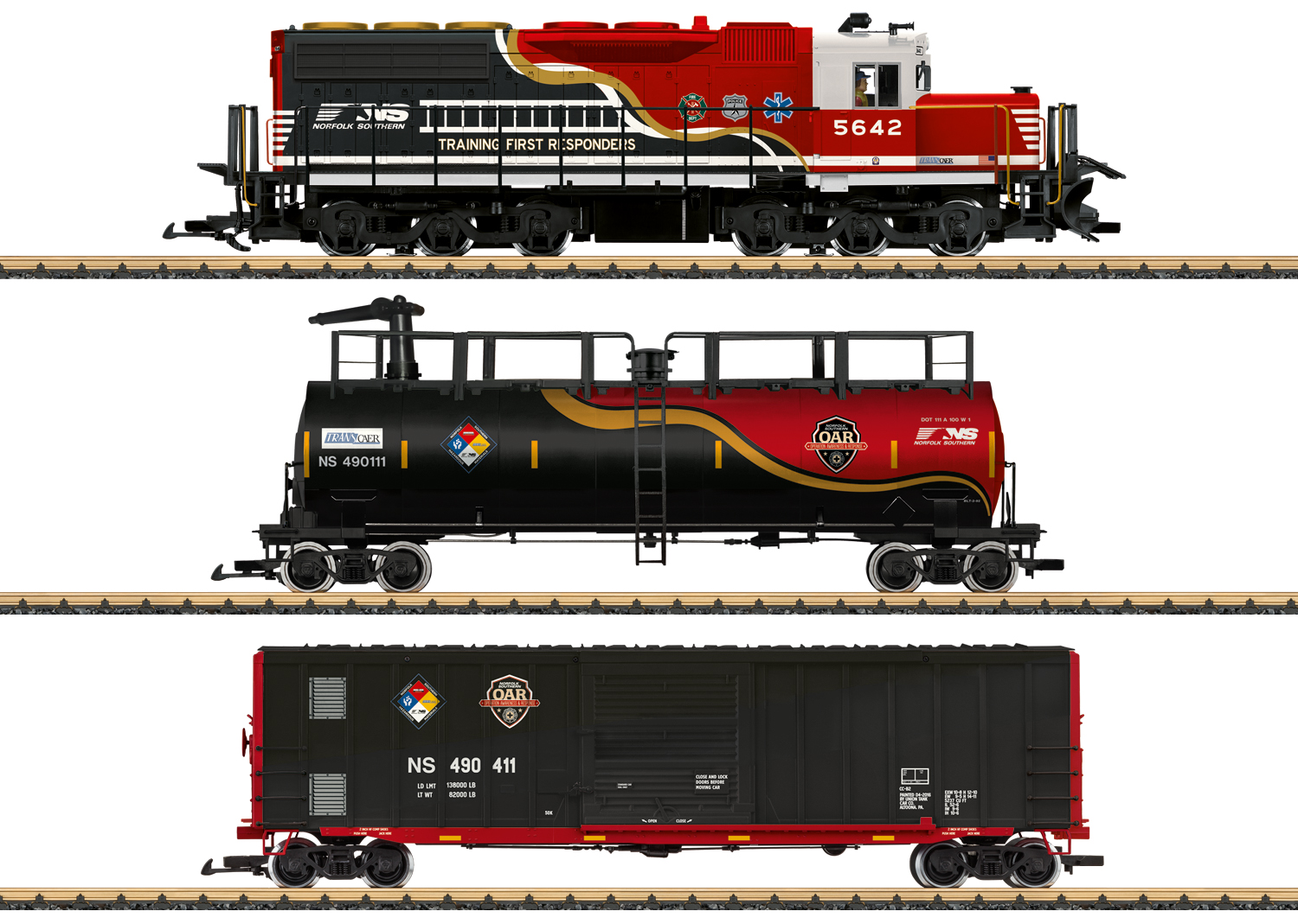 Train de secours NS