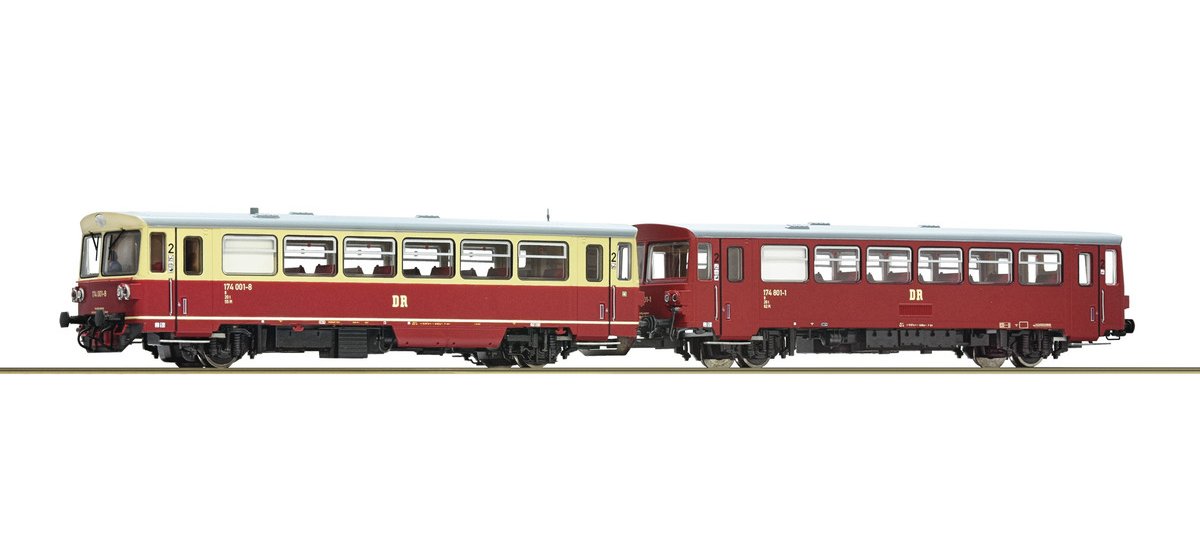 Dieseltriebwag. VT174 DR DC-Sn