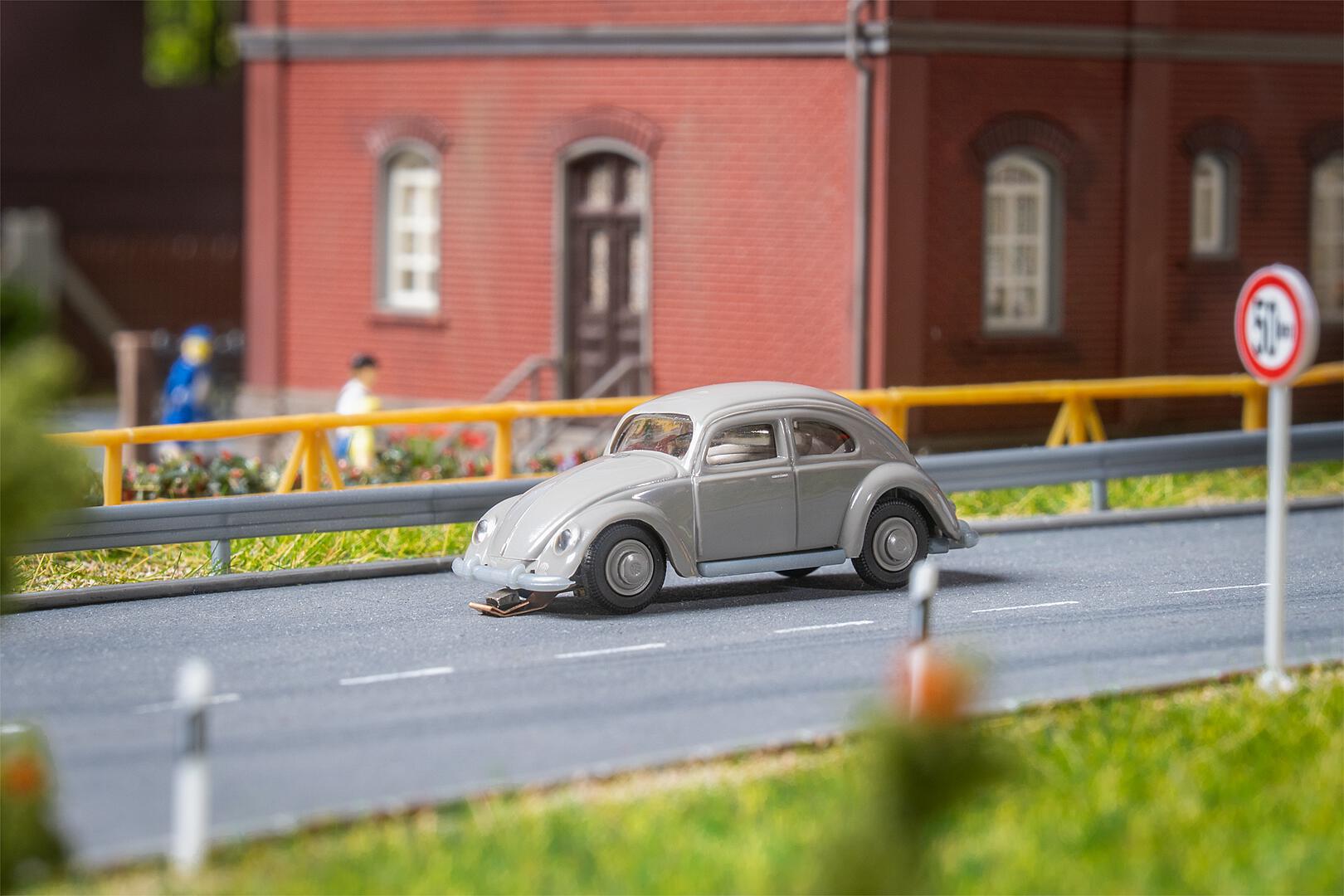 Coccinelle VW, grise (BUSCH)
