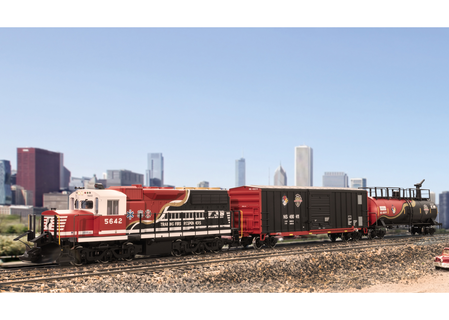 Train de secours NS