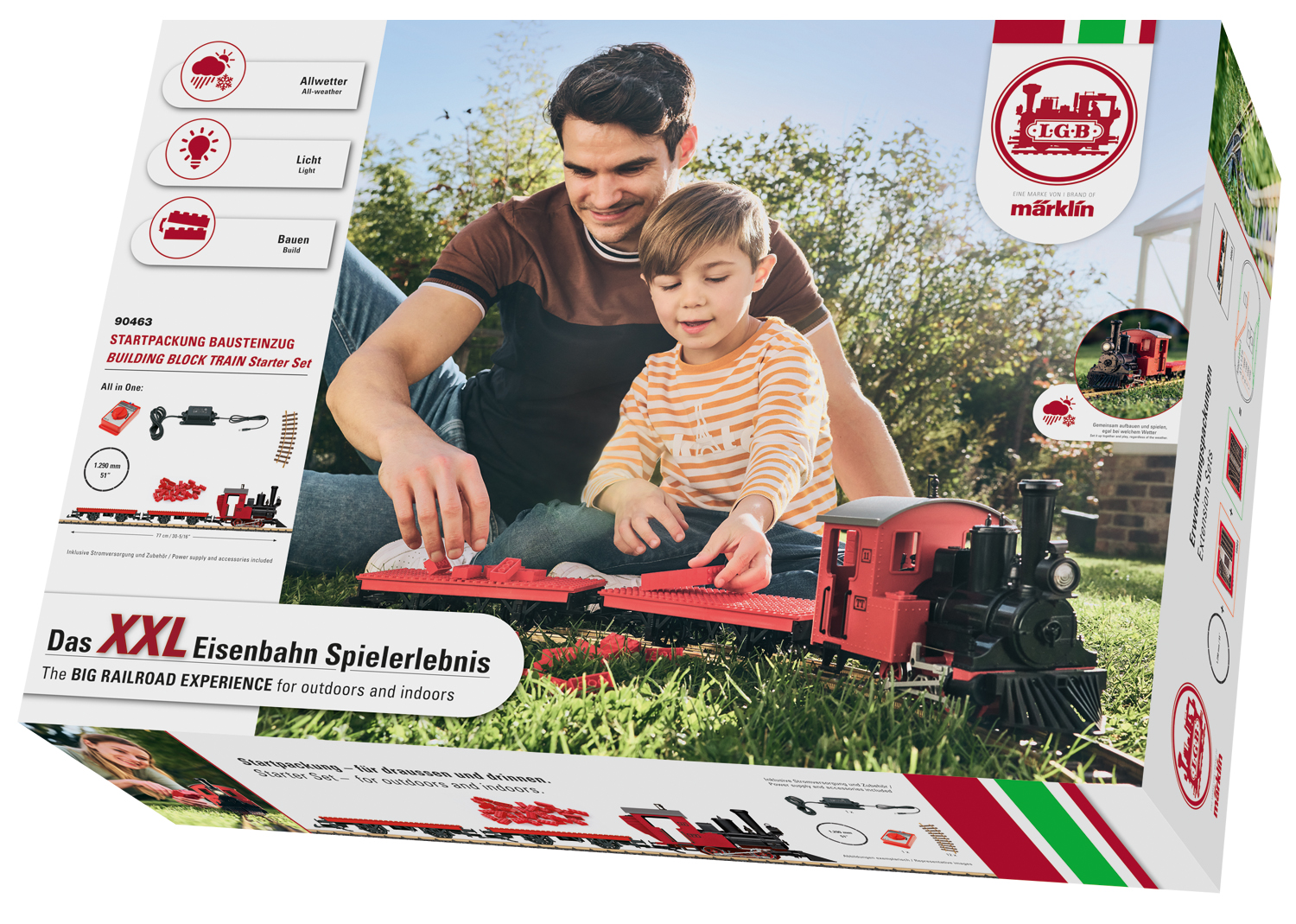 Building Block Train Starter Set