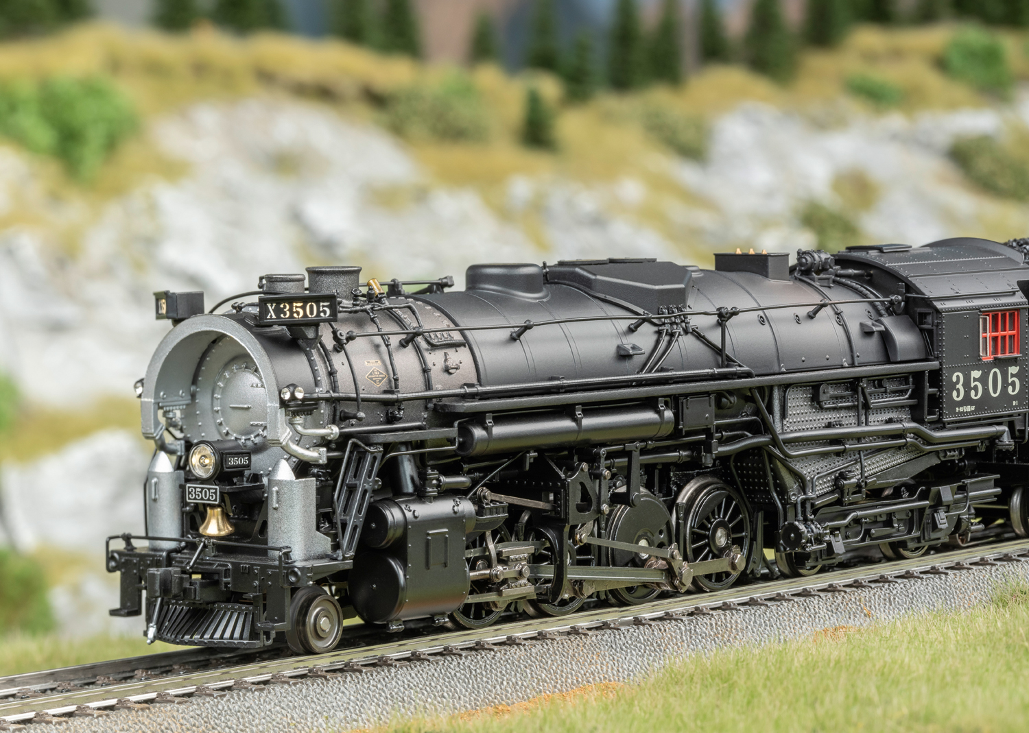 Berkshire 2-8-4 Steam Locomotive