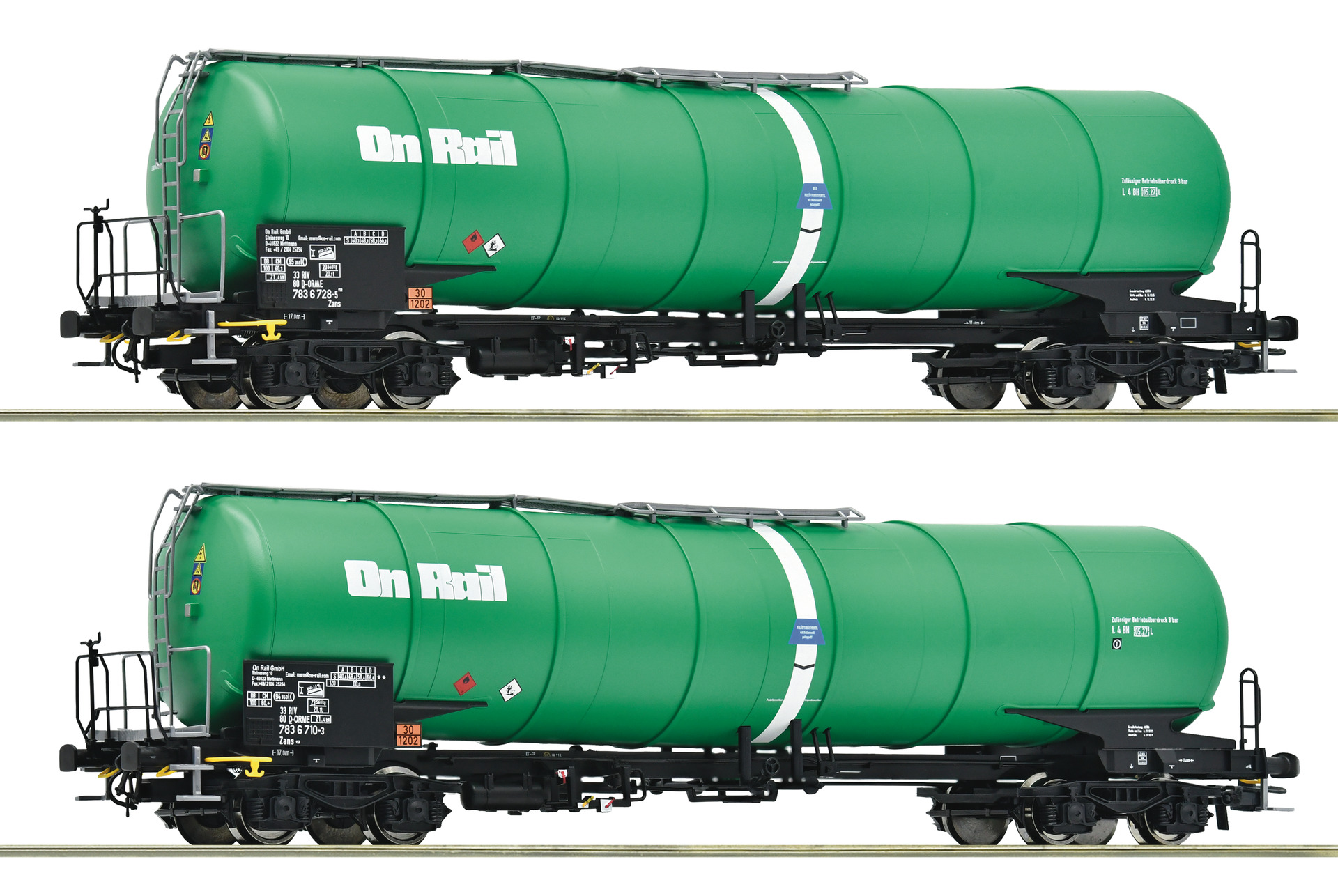 2er Set Kesselwag. OnRail