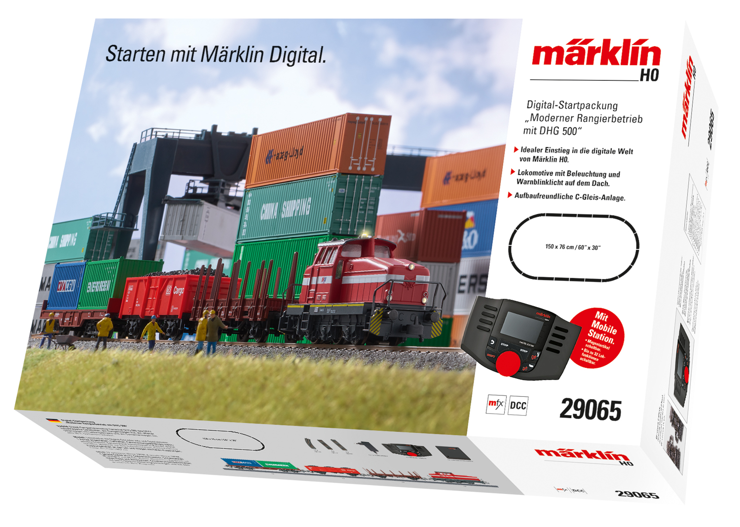 Coffret de départ Digital "Service de manœuvre moderne avec DHG 500"