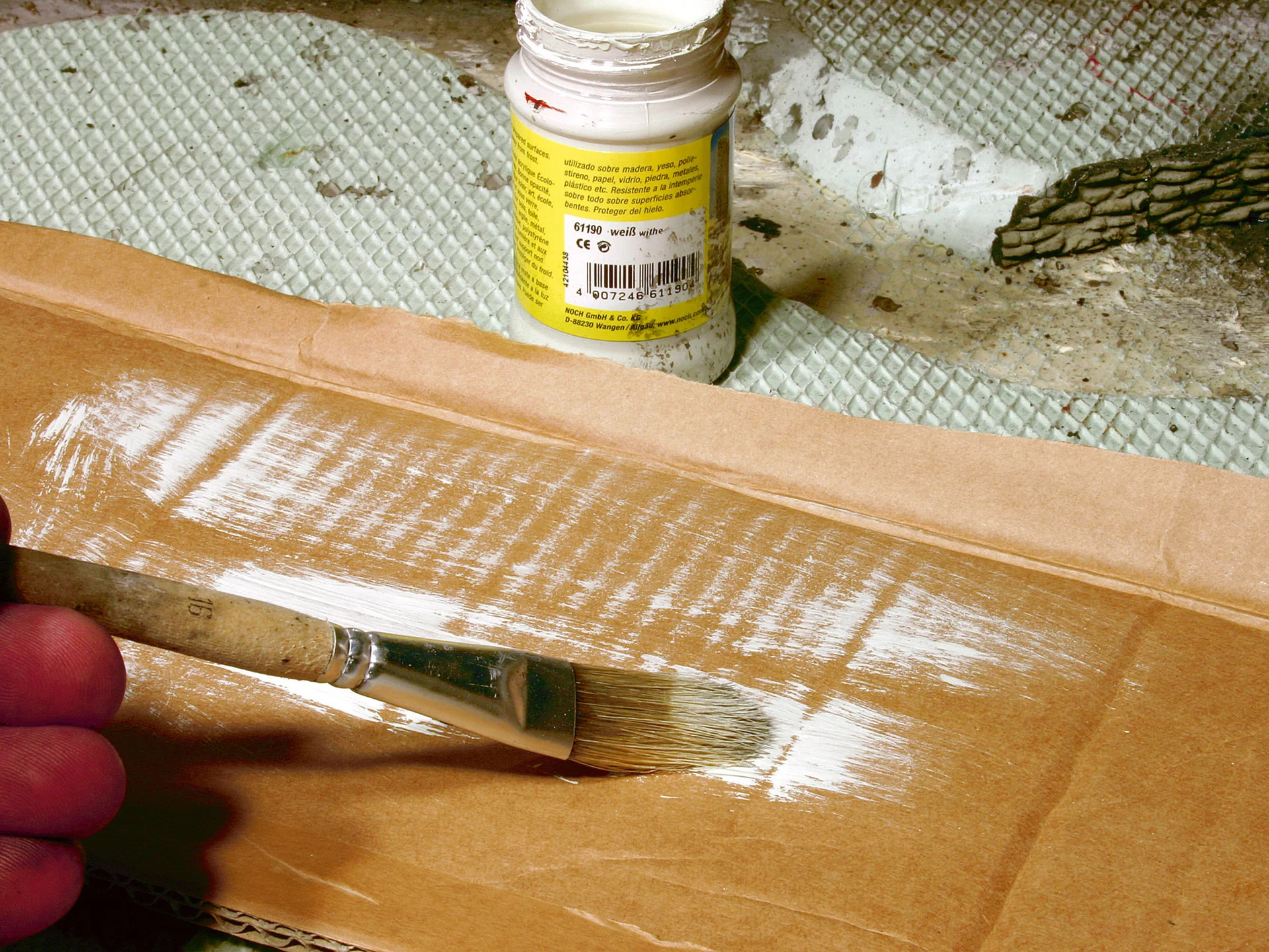 Acrylic Paint, matt, White