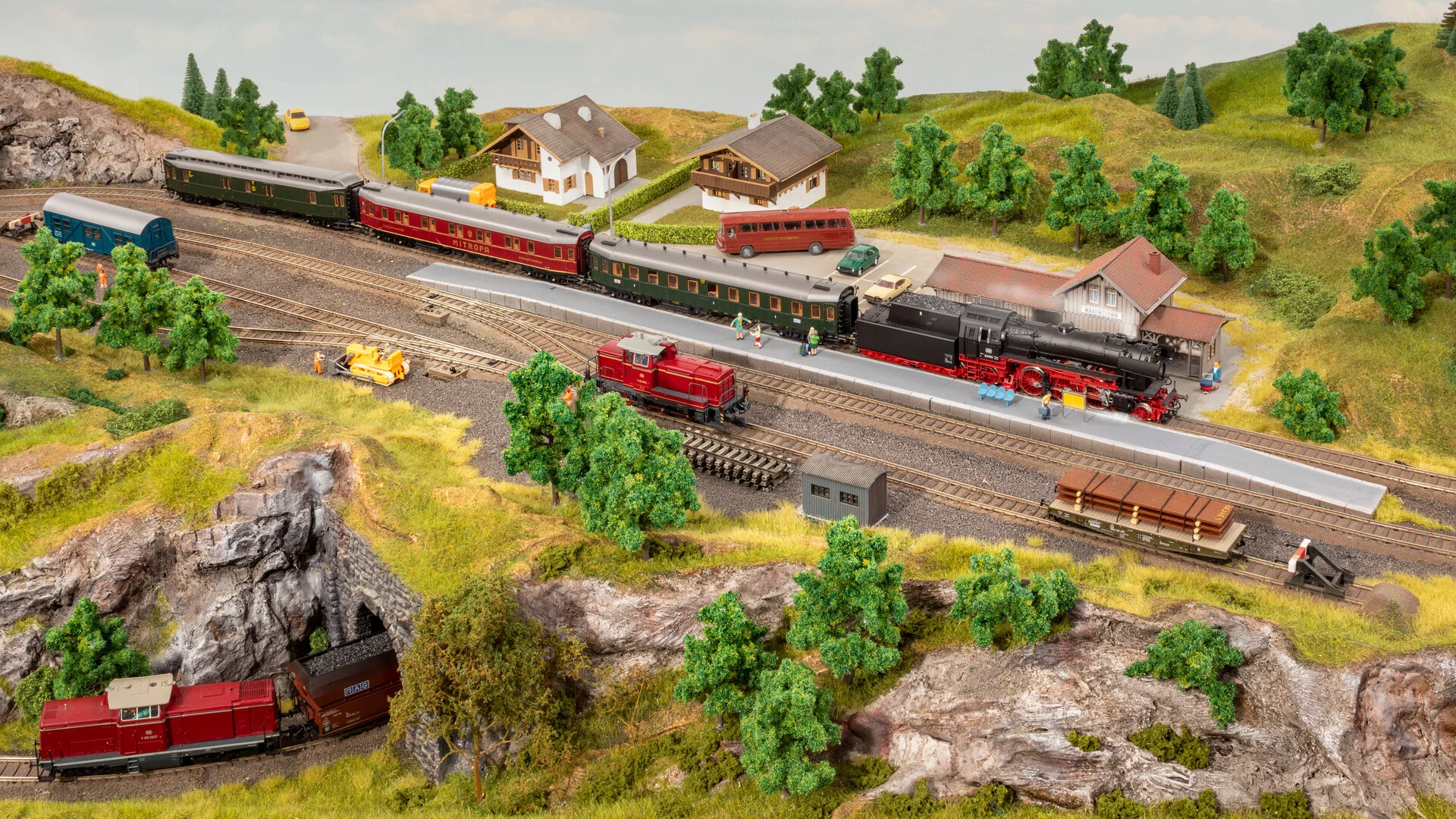 easy TRACK  Railway Route Kit "Martinstadt"