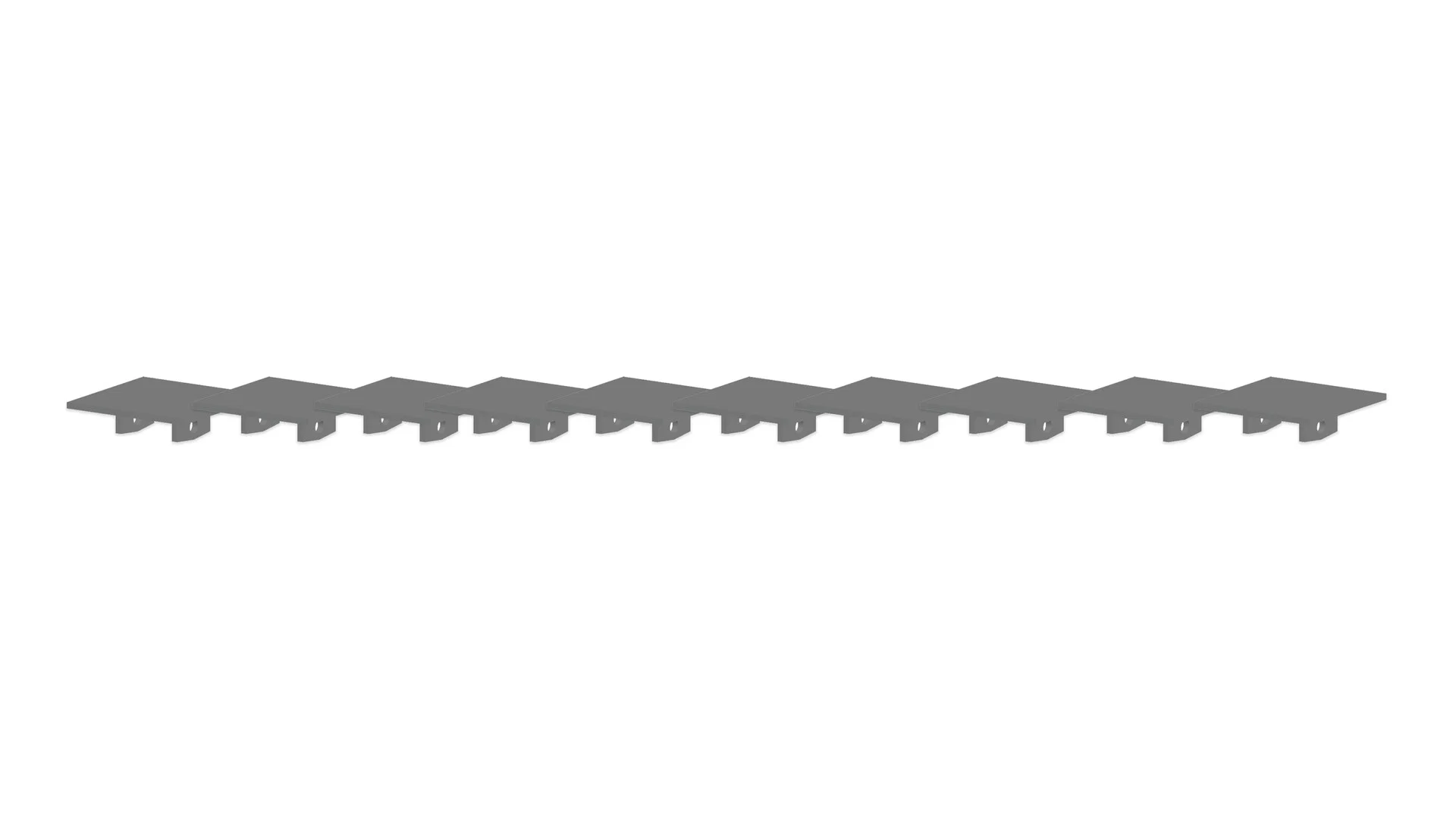 Easy-Track Wippe, 10 pièces.