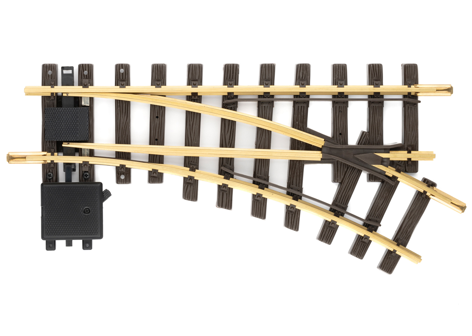 Aiguillage manuel droit 30°