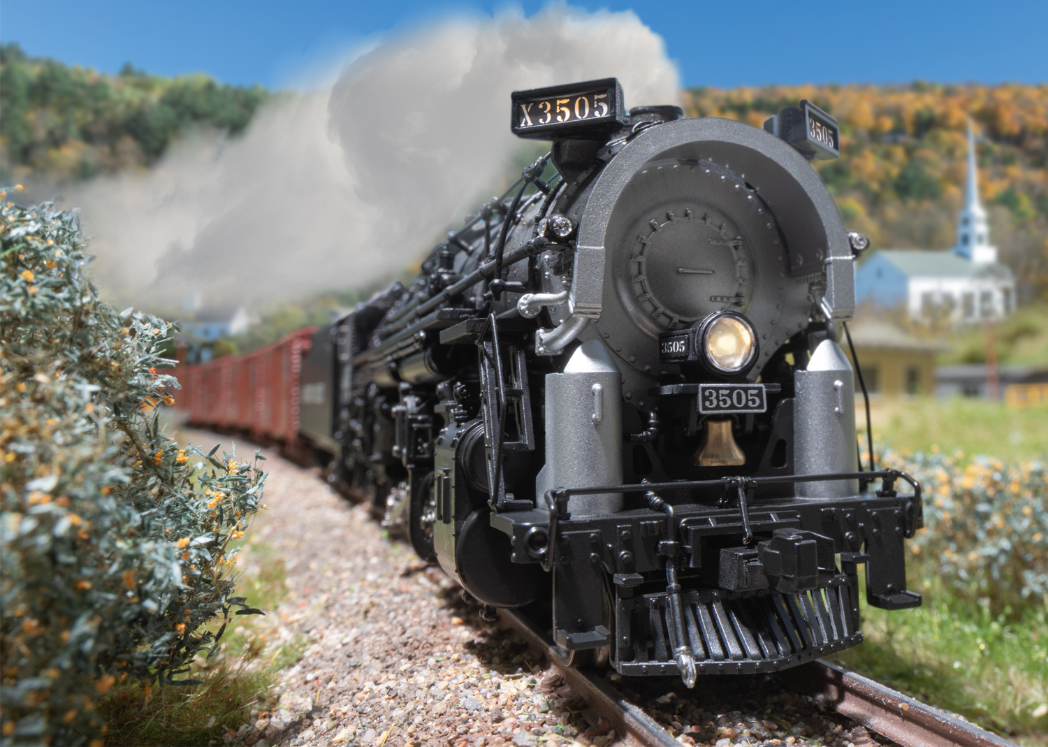 Berkshire 2-8-4 Steam Locomotive