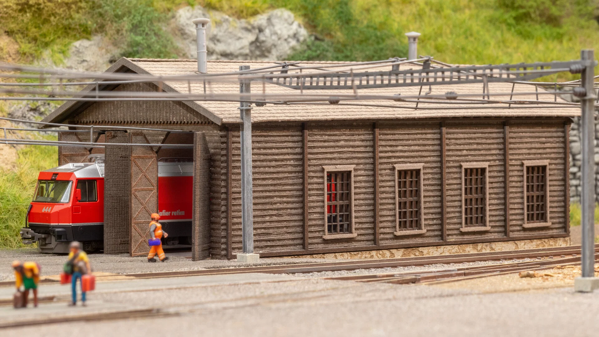 ‘Bergün’ Locomotive Shed