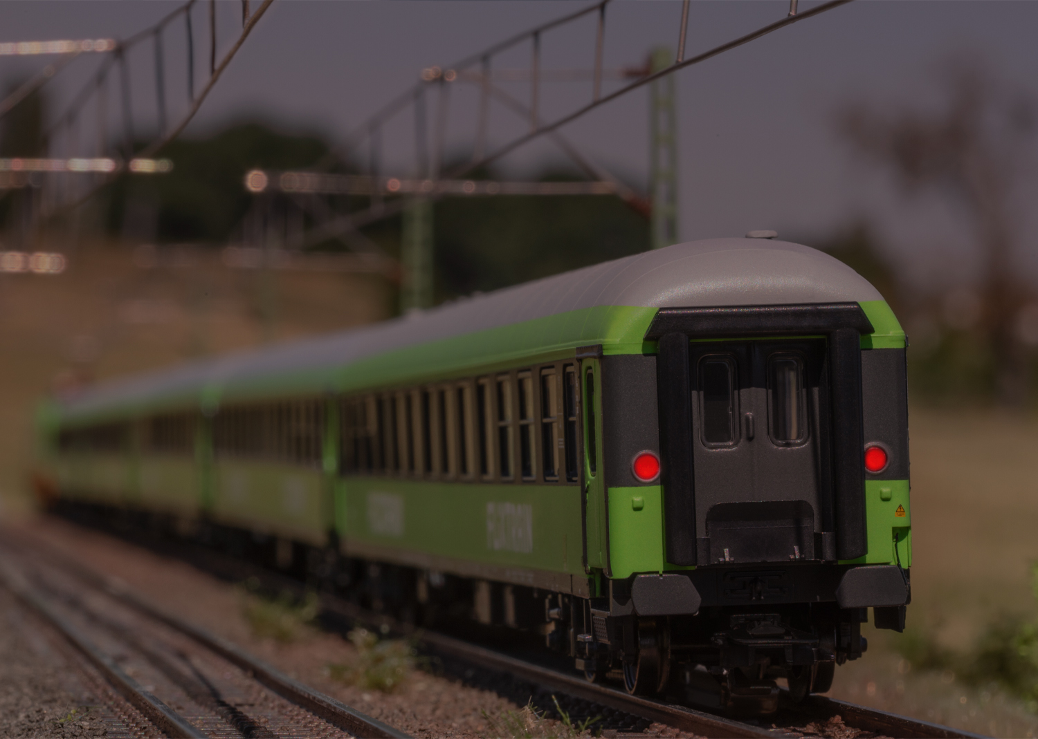 “FlixTrain” Express Train Car Set 2